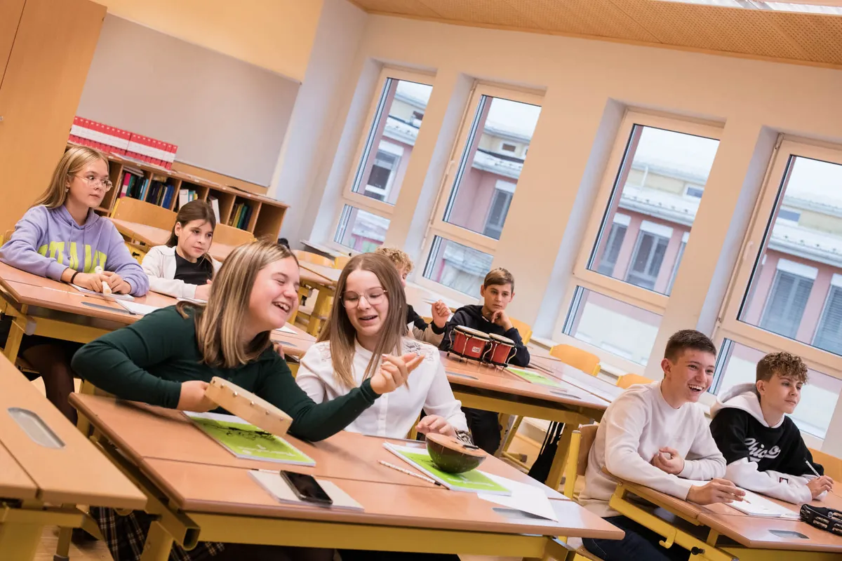 Musikunterricht an der Pflichtschule