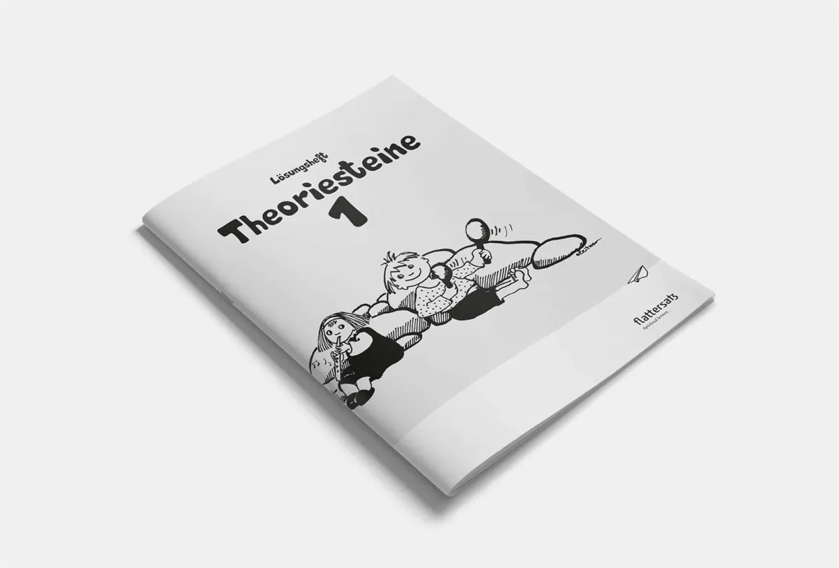 Cover des Theoriesteine 1 Lösungshefts