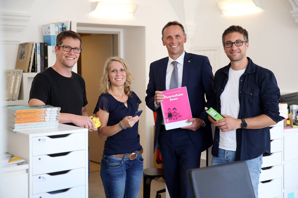 Landresrat Danner zu Gast bei flattersatz Medienverlag